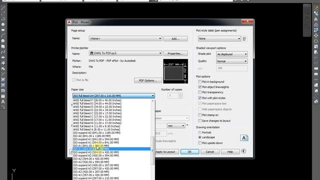 How Create Printing & PDF File in AutoCAD 2018 смотреть онлайн