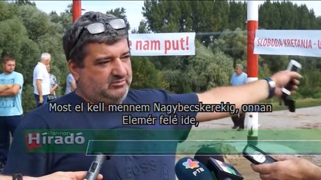 2016 09 08 Útlezárás miatt tiltakoznak a zsablyai Tisza-hídnál смотреть онлайн