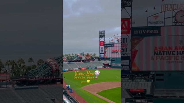 View Box~Oracle Park?? #giants #games #baseball #sanfrancisco #sfgiants #usa #vlog #reels #roblox смотреть онлайн