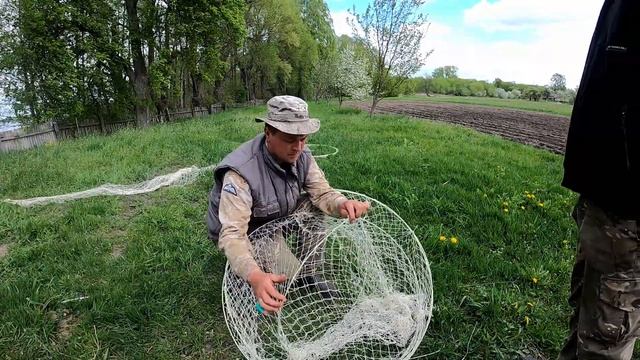 изготовления большого вентеря, жака для ловли на больших глубинах