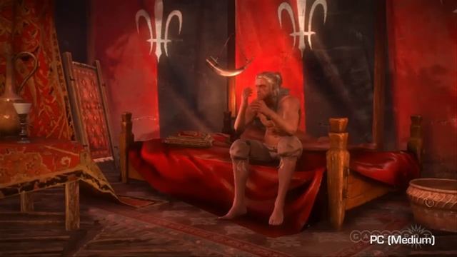 The Witcher 2: Enhanced Edition Graphics Comparison смотреть онлайн