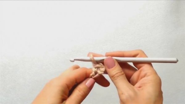 ВЯЗАНИЕ КРЮЧКОМ. СТОЛБИК БЕЗ НАКИДА. СТУДИЯ ВЯЗАНИЯ BERGITTE