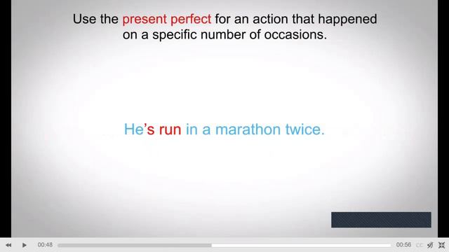 Present Perfect vs Present Perfect Continuous смотреть онлайн