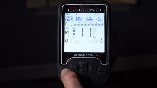 Nokta Makro Legend user guide for buttons on the home screen .#nokta #legend #MondayDigs смотреть онлайн