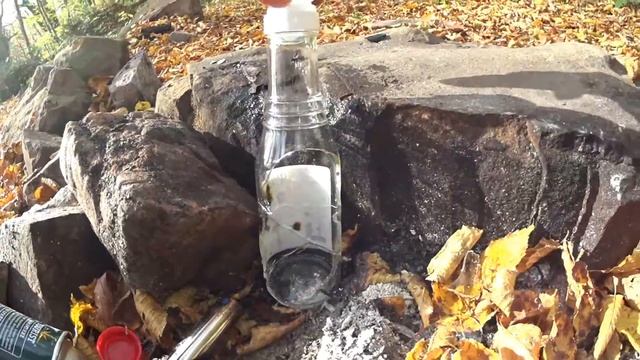 Что будет если нагреть стеклянную бутылку? смотреть онлайн