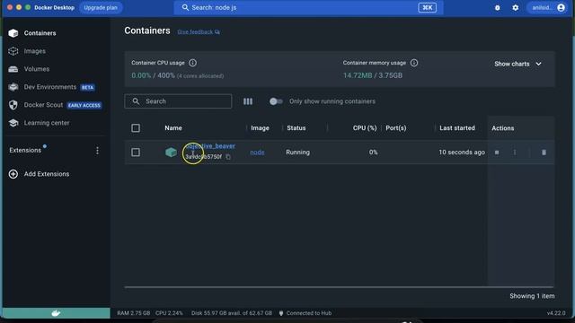 Docker tutorial in Hindi #7 Pull or download Image and run container смотреть онлайн