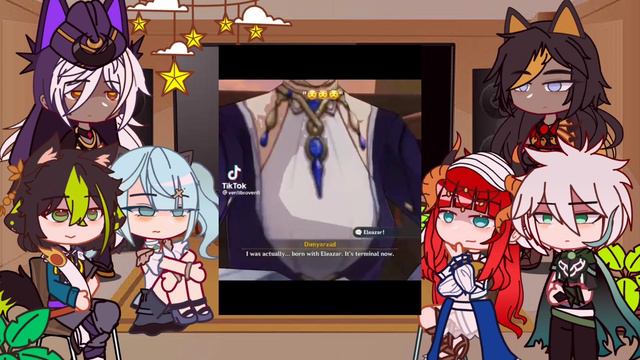 💙✨ Genshin Impact Past Sumeru React To Aether Traveler || Gacha Club