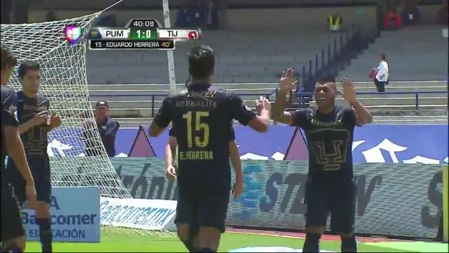 Pumas 1 - 1 Tijuana Apertura 2014 Jornada 6 Liga Mx