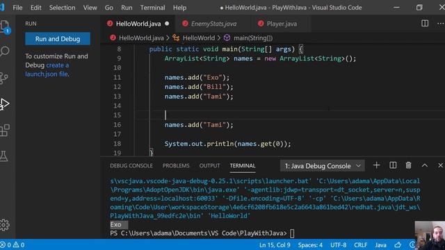 07 Java ArrayLists смотреть онлайн