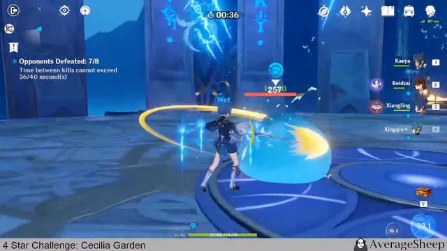 Genshin Impact Domain: Cecilia Garden - 4 Star Challenge смотреть онлайн