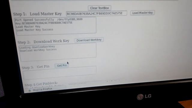 PIN PAD testing in Linux смотреть онлайн
