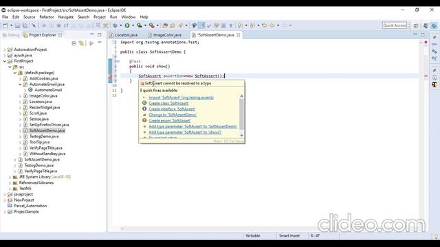 Soft Assertion in TestNG in Selenium Webdriver || Soft Assert vs Hard Assert in TestNG смотреть онлайн
