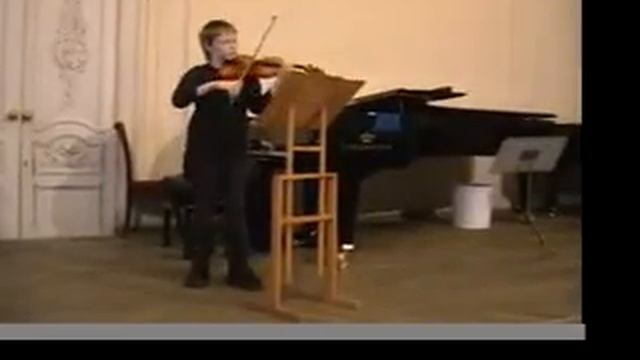 Mozart Violinsonatа Nr. 4 D-Dur KV 29, 20-12-09