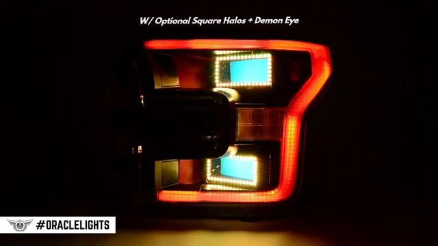 ORACLE Lights Ford F-150 Dynamic ColorSHIFT® Halo Kit смотреть онлайн