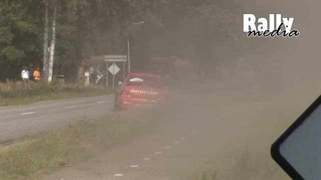 Mitsubishi Lancer WRC '05 drift - Mark van Eldik - Hellendoorn Rally 2009 смотреть онлайн