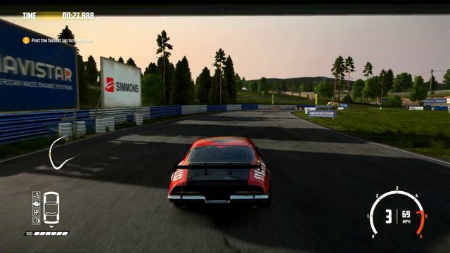 Wreckfest PS4 Rally Trophy Weekly challenge Fire Rock Raceway Roadslayer L attempt 2 смотреть онлайн