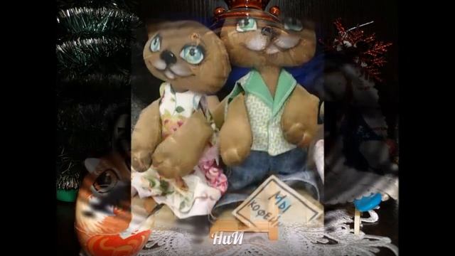 Текстильная кукла "Петербургские коты". смотреть онлайн