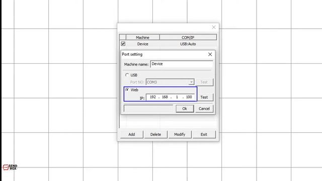 RDWorks - Ruida  Wifi - Ethernet