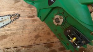 обслуживание  электро цепной пилы финеповер.mp4