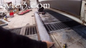 Как снять пороги HYUNDAI IX55