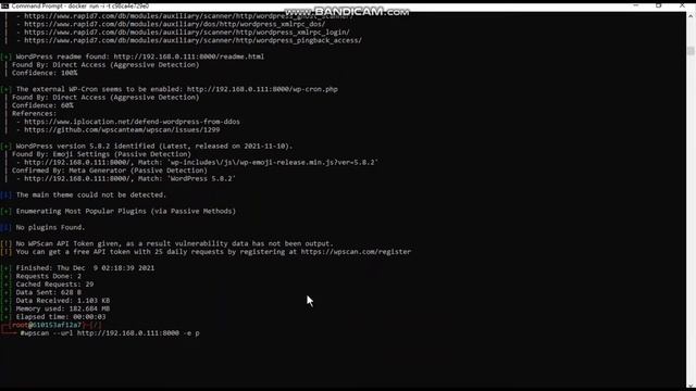 Demo Lab Pentest Wordpress Framework Docker смотреть онлайн