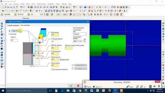 Master Cam X5 Tutorial| Turning Grooving and Threading | Software Adda| смотреть онлайн