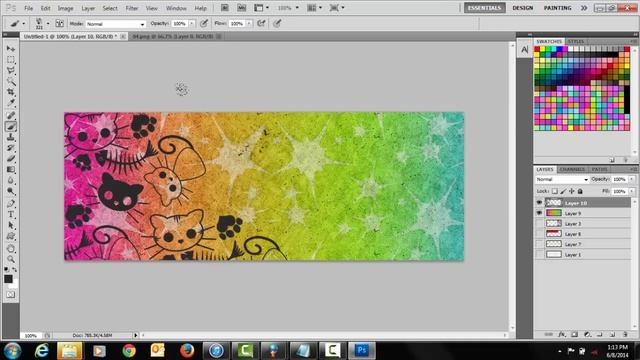 +Timeline Cover Tutorial?! (Adobe Photoshop CS5) смотреть онлайн