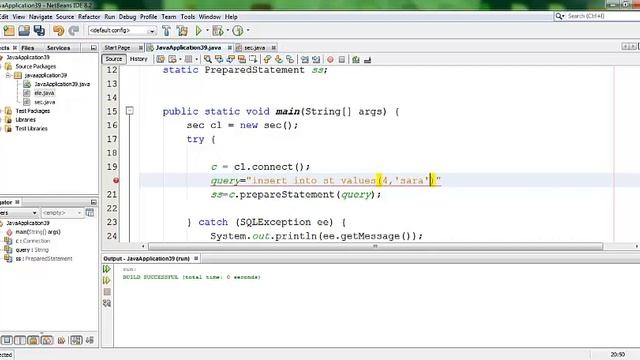 26- Java Course Level 4 (prepared statement part 1) смотреть онлайн