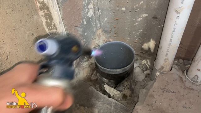 Как соединить канализационную трубу без раструба? смотреть онлайн