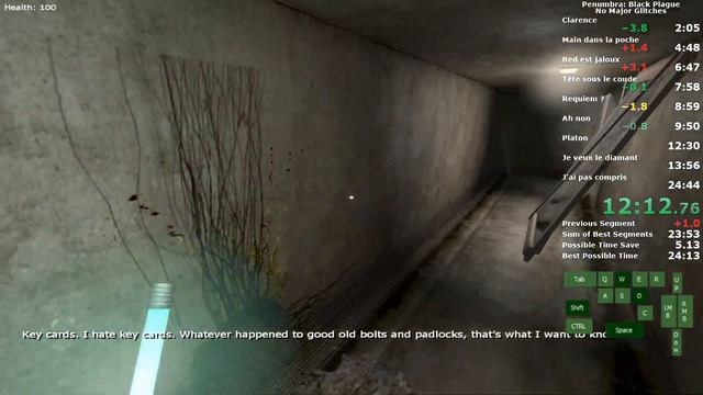 Penumbra: Black Plague No Major Glitch speedrun in 24:14 смотреть онлайн