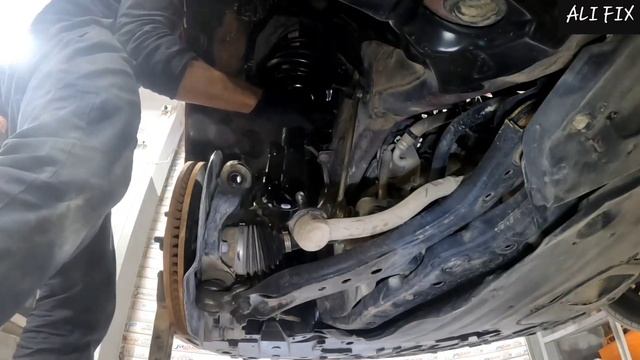 shock absorber replacement ... toyota camry 2019 #toyota #camry #suspensionsystem смотреть онлайн
