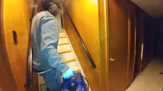 HomeRight SteamMachine sanitizes stair railings смотреть онлайн