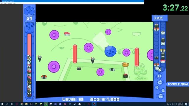 Sushi Cat 2 Speedrun Any% No FF Karate 16-20 in 6:53 (not retimed) смотреть онлайн