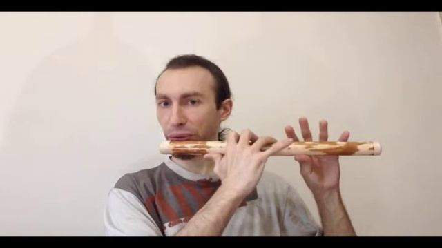 Поперечная Флейта Сосновая тон F | Transverse Flute Pine tone F смотреть онлайн