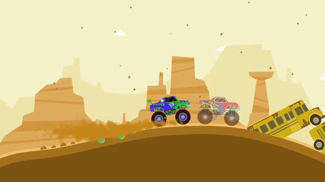 #2 Monster Truck Go - Racing Games Kids смотреть онлайн