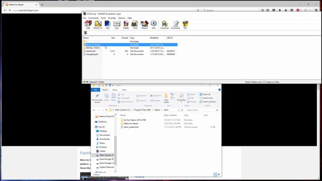 Steam Skin installation Tutorial смотреть онлайн