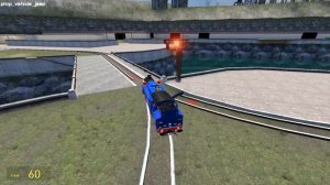 Building a Thomas Train Chased By Monster Thomas Train in Garry's Mod
