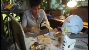 A REAL iron man suit НАСТОЯЩИЙ костюм железного человека сделал инженер из Бишкека
