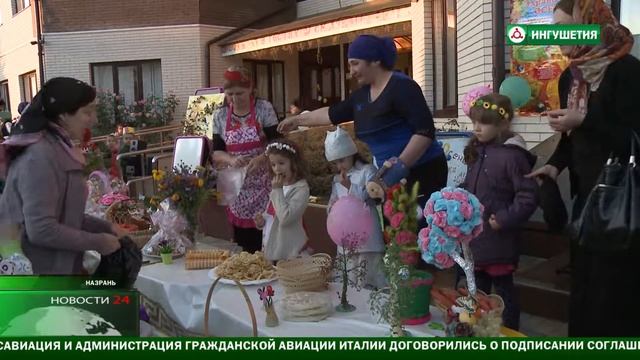 В детском саду " Волшебный замок " прошла ярмарка " Золотая осень " . смотреть онлайн