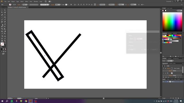 Creating The Twitter X Logo In Adobe Illustrator смотреть онлайн