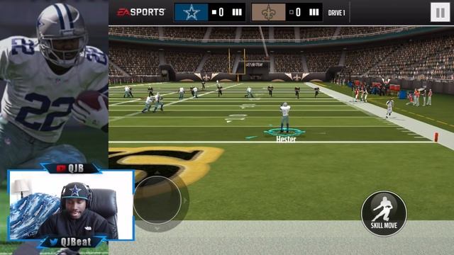 UNLOCKED 99 EMMITT SMITH! Madden NFL 16 Mobile Gameplay смотреть онлайн