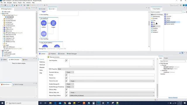 Mule 4 | JMS Connector |JMS Listener Publish Consume Ack Recover Session Operations Details смотреть онлайн