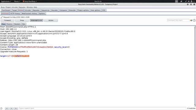 Lecture 111- Performing Automated OS Command Injection Using Tools смотреть онлайн