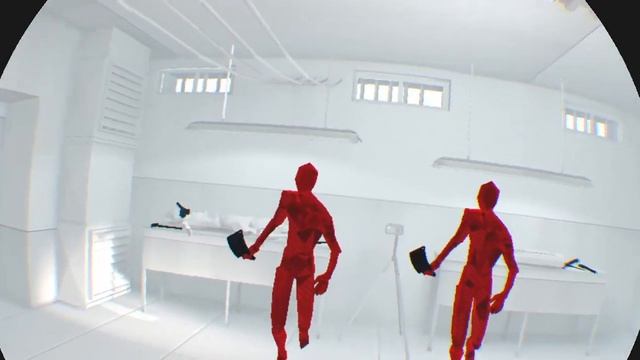 -PSVR- SUPERHOT VR Gameplay (MOVE Controls) Let's Get SUPERHOT And Chill!