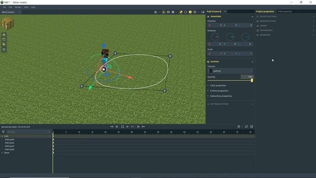 How To Use PATHS - Mine-imator Tutorial смотреть онлайн