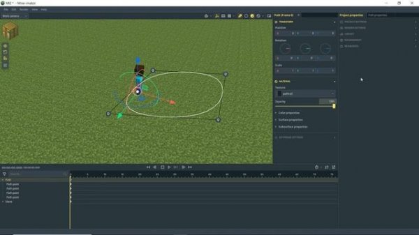 How To Use PATHS - Mine-imator Tutorial