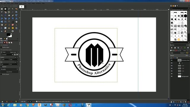 Gimp Tutorial / Mockup Logo Design смотреть онлайн