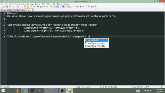 How to display Images on ASP.NET Gridview смотреть онлайн