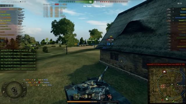 World of Tanks 9.2 : Batchat25t 9,000 Damage 5 Kills смотреть онлайн