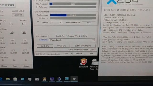 Intel i5-8600k oc 5ghz Asus Prime z370-a смотреть онлайн